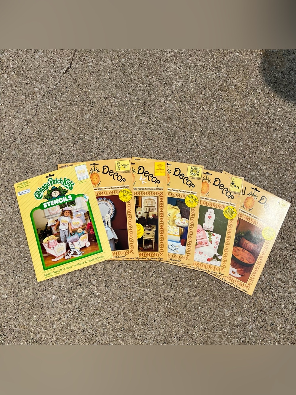 Vintage 1980’s Stencil Bundle